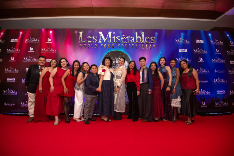 GMG Production Team in Les Mis Gala